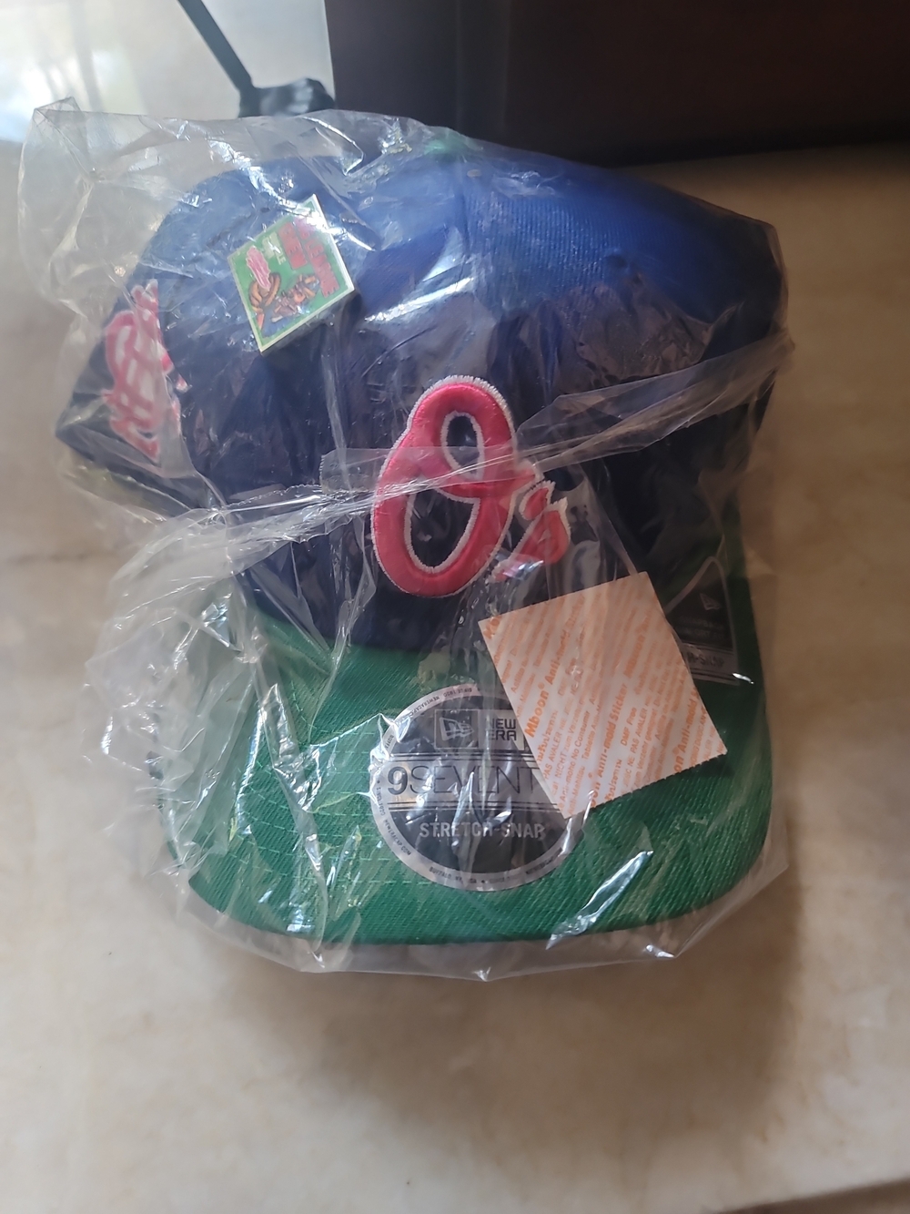 New Era Baltimore Orioles 9SEVENTY Stretch-snap Hat 2024 Big League Chew Collab